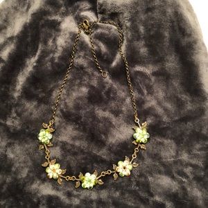Michal Negrin flower necklace